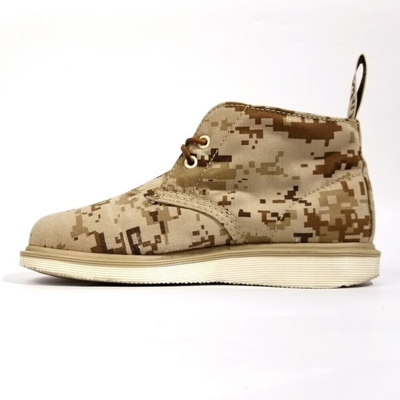 Dr. Martens Nixon Desert Camo Canvas Chukka Boots Gorpcore Military Army Grunge - Picture 9 of 9